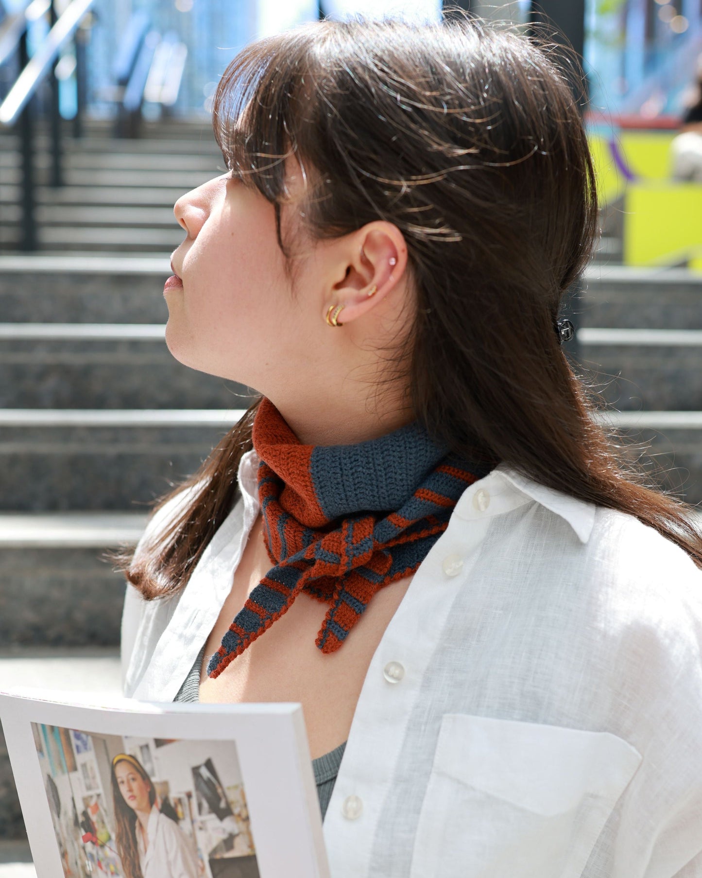 String of Pearls Scarf